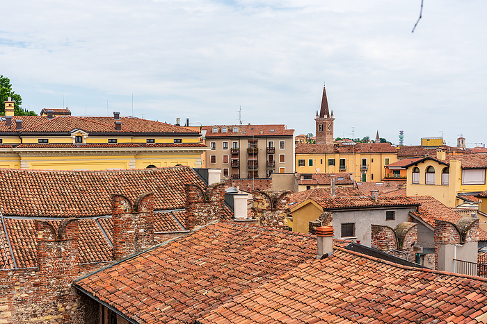 Panoramic view of the old town of Verona in Italy. Panoramic view of the old town of Verona in Italy., by Zoonar Bernhard Klar