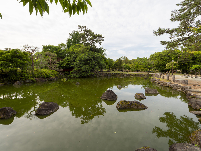 Sansha Otsunen Pond in Kasugano Park, Nara Park