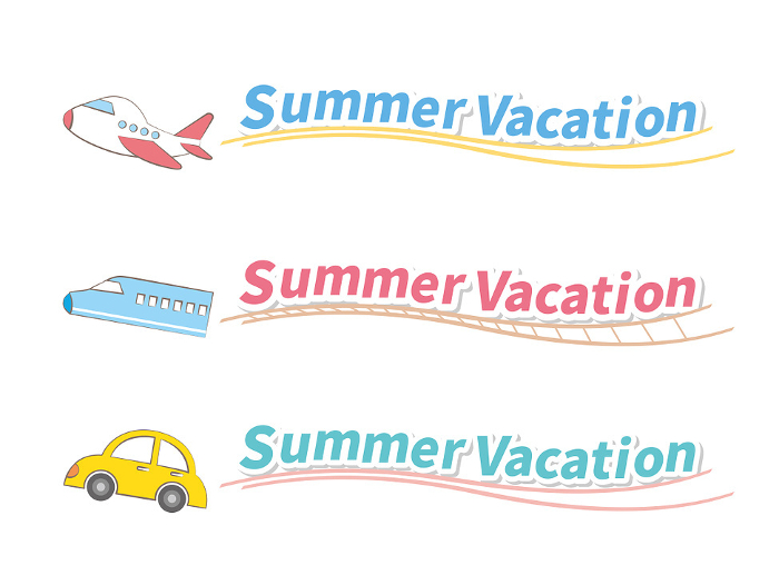 Summer Vacation Titles for Various Rides Summer Vacation