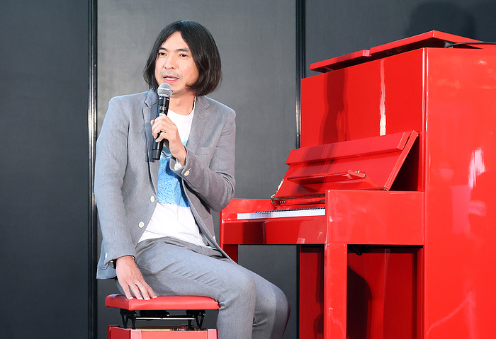 Ryo Fukawa plays piano for the opening of the  La Folle Journee Tokyo 2024  May 2, 2024, Tokyo, Japan   Japanese TV personality Ryo Fukawa speaks before he plays Claude Debussy s  Deux Arabesques  on the piano for the opening event of the classical music festival  La Folle Journee Tokyo 20242 on Thursday, May 2, 2024. Fukawa is the festival ambassador and the annual music festival will be held April 3 5.       photo by Yoshio Tsunoda AFLO 