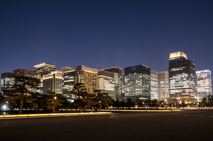 Marunouchi Skyscrapers, Tokyo Night View