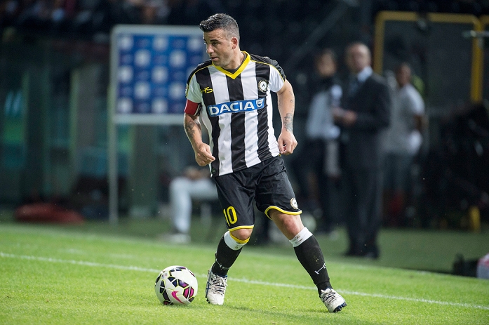 Serie A Opening Round Antonio Di Natale  Udinese , AUGUST 31, 2014   Football   Soccer : Italian  Serie A  match between Udinese 2 0 Empoli FC at Stadio Friuli in Udine, Italy.  Photo by Maurizio Borsari AFLO   0855 