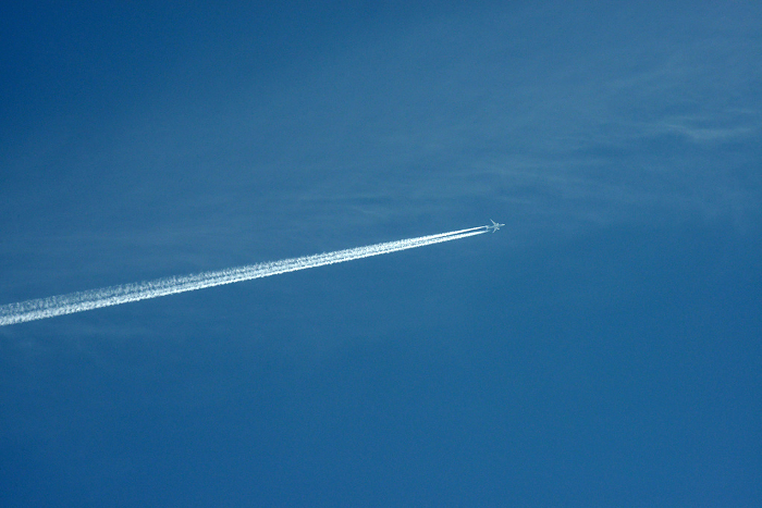 Airplane Clouds Cloudscape