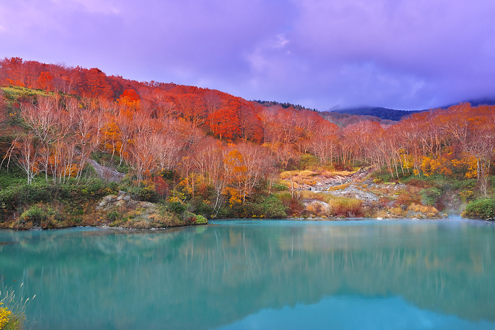 Aomori Prefecture, Jigokunuma in late autumn