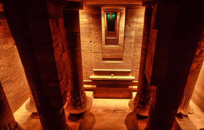 Philae Temple at night, Agilkia, Egypt