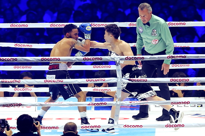 4 team unification world super bantamweight title match Naoya Inoue vs. Neri  L R  Luis Nery  MEX , Naoya Inoue  JPN  Naoya Inoue  JPN  MAY 6, 2024   Boxing : IBF, WBA, WBC and WBO world super bantamweight title bout at Tokyo Dome in Tokyo, Japan.