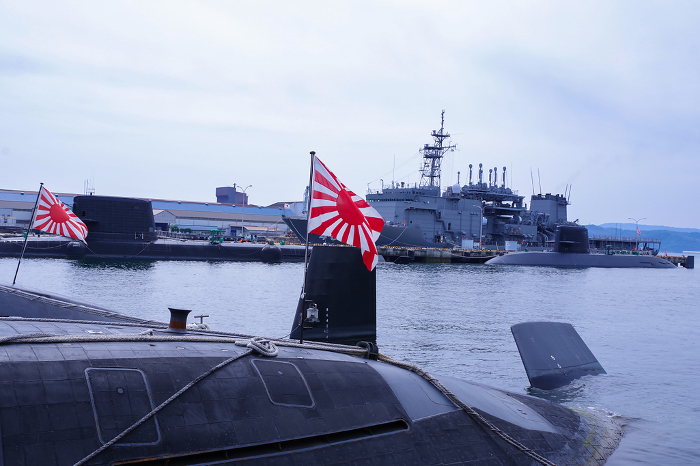 Submarine at Kure Air Base, Japan Maritime Self-Defense Force