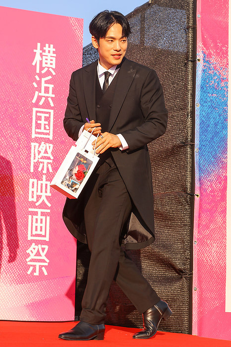 2nd Yokohama International Film Festival Korean actor Kim Jung hyun attended the red carpet ceremony of the  2nd Yokohama International Film Festival. Screening film  The Secret,  photographed on May 4, 2024.  Photo by Pasya AFLO 