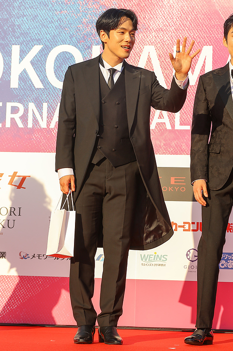 2nd Yokohama International Film Festival Korean actor Kim Jung hyun attended the red carpet ceremony of the  2nd Yokohama International Film Festival. Screening film  The Secret,  photographed on May 4, 2024.  Photo by Pasya AFLO 