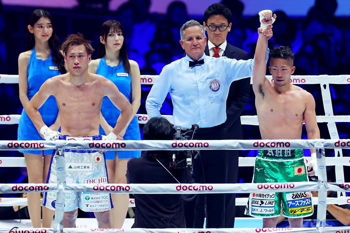 WBA World Bantamweight Title Match Takuma Inoue defends title  L R  Sho Ishida  JPN , Takuma Inoue Takuma Inoue  JPN  MAY 6, 2024   Boxing : WBA world bantamweight title bout at Tokyo Dome in Tokyo, Japan.