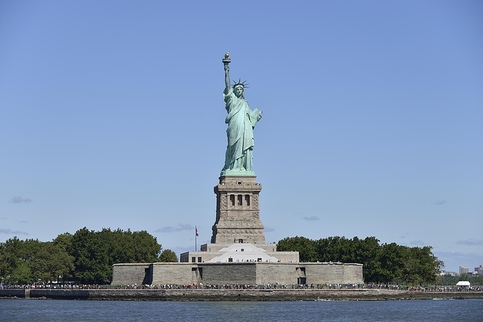 Statue of Liberty United States of America Statue of Liberty on Liberty Island, Manhattan, New York City, New York, United States, North America