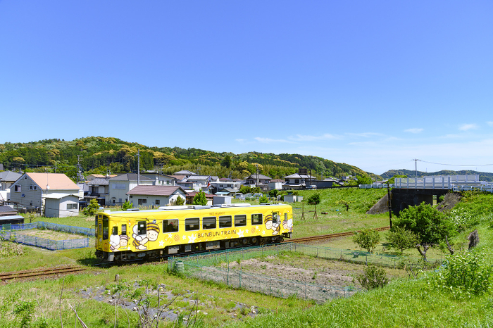 Townscape of Iwata City, Shizuoka Prefecture