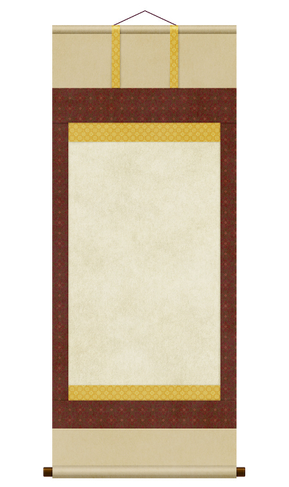 Illustration: Japanese material Hanging scroll