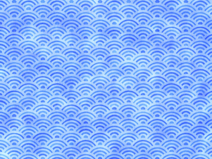 Blurred Blue Gradient Blue Sea Wave Pattern Background