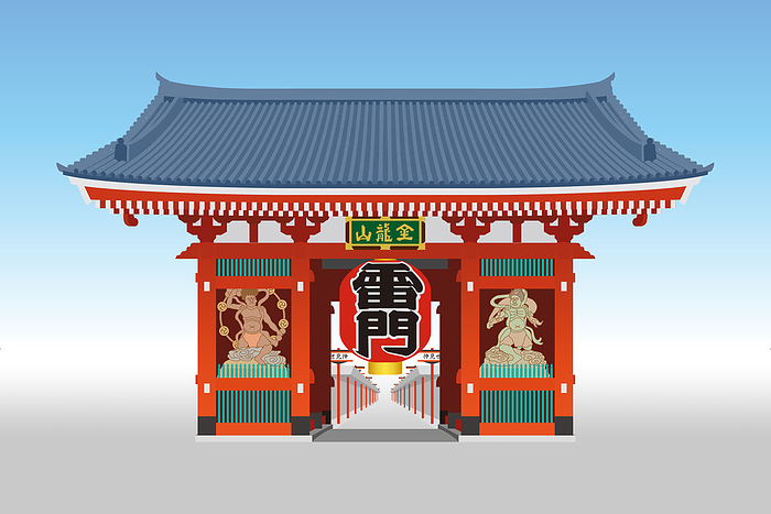 Sensoji Kaminarimon (Thunder Gate)