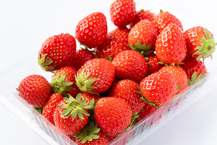 Packed strawberries
