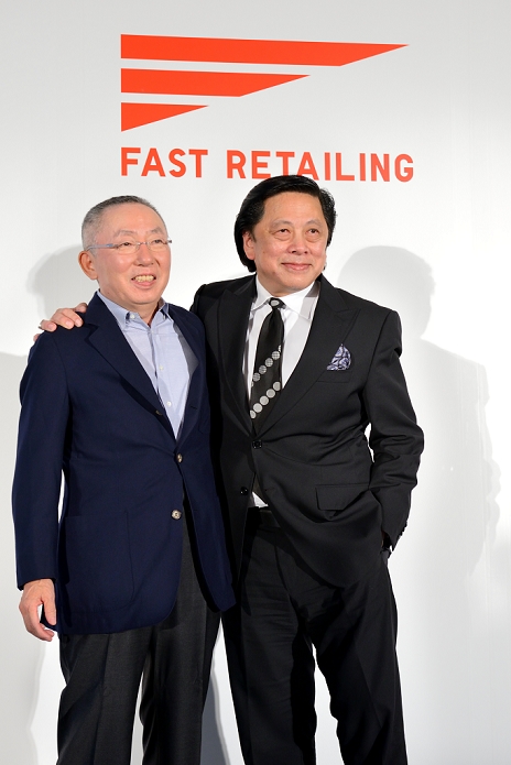 Fast Retailing Establishes New Post Appointment of world class creators Fast Retailing, which operates the casual clothing store UNIQLO, announced on April 7 that it has appointed John C. Jay, a world renowned creator, as its global creative director. Mr. Jay will oversee all creative activities globally, including product design, marketing, and branding for the entire Fast Retailing Group, including overseas operations. Attending the press conference were  from left  Fast Retailing Chairman and President Tadashi Yanai and John C. Jay on the afternoon of October 7, 2014 in Minato ku, Tokyo.