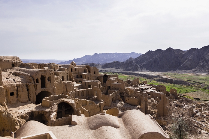 Ruins of the Safavid village of Kharanaq, Meybod, Yazd, Iran, Asia