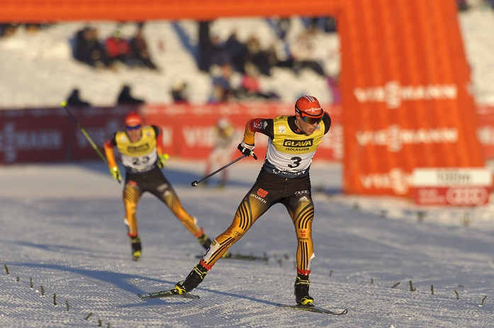 Nordic Combined World Cup Lillehammer Eric Frenzel  GER  DECEMBER 6, 2014   Nordic Combined : FIS Nordic Combined World Cup Men s Gundersen LH HS138 10.0km in Lillehammer, Norway.  Photo by AFLO 