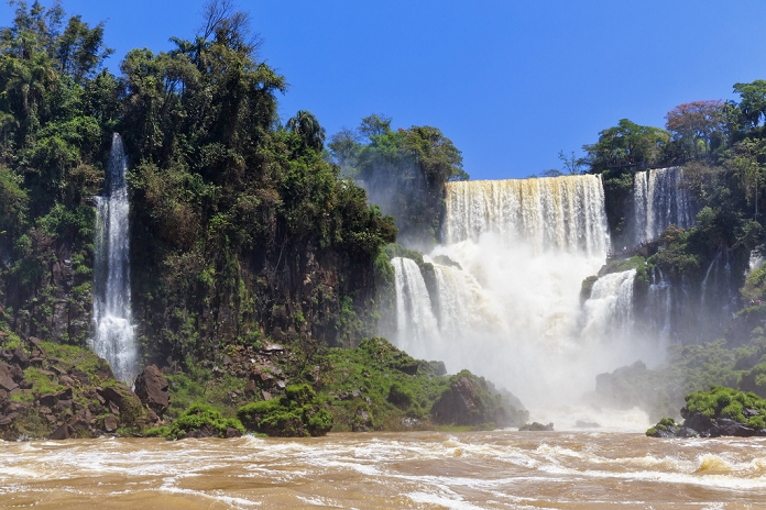 South America, Argentina, Parana, Iguazu National Park, Iguazu Falls