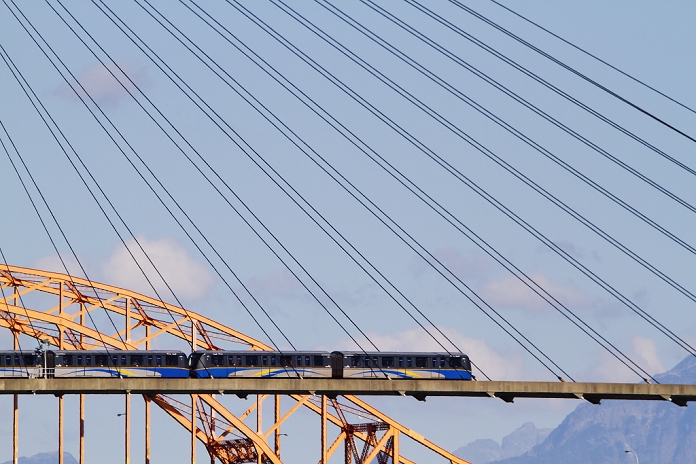 Skytrain Bridge, New Westminster, British Columbia, Canada