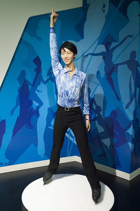 Madame Tussauds Tokyo Wax figures of famous people A wax figure of Yuzuru Hanyu, Japanese figure skater on display at the Madame Tussauds Tokyo wax museum in Odaiba, Tokyo, June 15, 2015. The world famous British wax museum   Madame Tussauds   opened its 14th permanent branch in Tokyo in 2013 and exhibits international and local celebrities, sports players and politicians. New additions to the collection include wax figures of the Japanese figure skater Yuzuru Hanyu and the actor Benedict Cumberbatch. The wax figure of Benedict Cumberbatch will be exhibited until June 30th.  Photo by Rodrigo Reyes Marin AFLO 