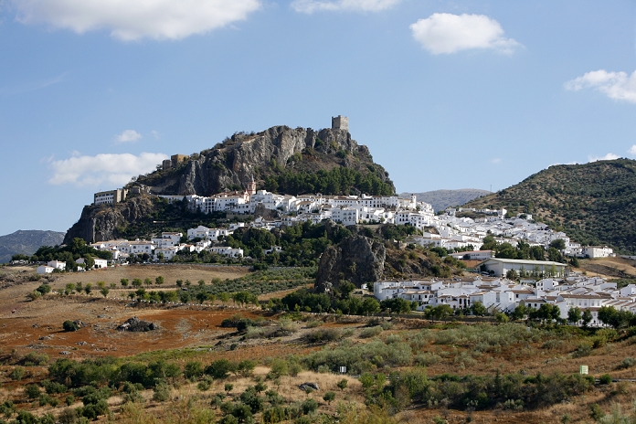Spain View over Zahara village at Parque Natural Sierra de Grazalema, Andalucia, Spain, Europe Photo by Yadid Levy