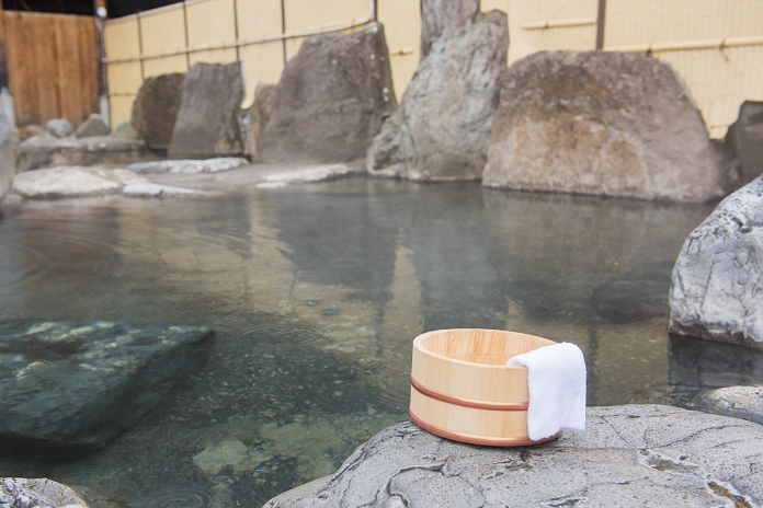 Gifu-ken Open-air bath Tochio Onsen Aragamino-yu