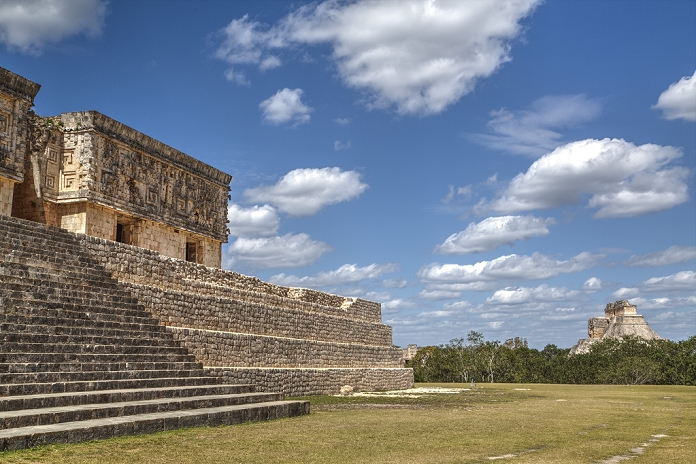 Mexico Palace of the Governor, Uxmal, Mayan archaeological site, UNESCO World Heritage Site, Yucatan, Mexico, North America, Photo by Richard Maschmeyer