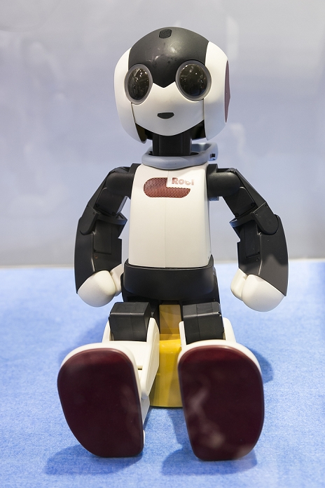 2015 International Robot Exhibition The world s largest exhibition Robot Robi created by DMM.make Robots on display at the International Robot Exhibition 2015 on December 2, 2015, Tokyo, Japan. 446 companies and organisations  from Japan and overseas  showed off new robots and equipment in Service and Industrial Robot Zones. The Robot Exhibition is held from December 2 to 5 at Tokyo Big Sight.  Photo by Rodrigo Reyes Marin AFLO 