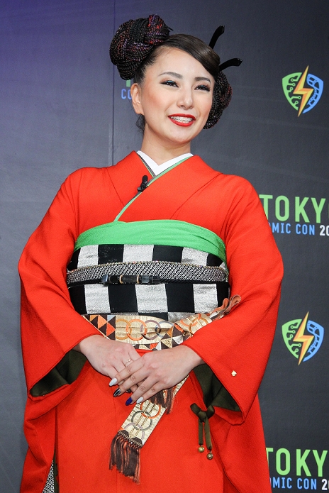  Use caution Comic Con  to be held for the first time in Japan Mr. Wozniak announced Japanese actress Mika Mifune attends a press conference to unveil the  Tokyo Comic Con 2016  in Tokyo, Japan, on December 4, 2015. The inaugural Tokyo Comic Con will take place at the Mukahari Messe Convention Center from December 3 4, 2016.  Photo by AFLO 