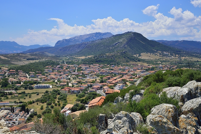View of Monte Longu, Posada, Province of Nuoro, Sardinia, Italy, Europe , Photo by Peter Giovannini