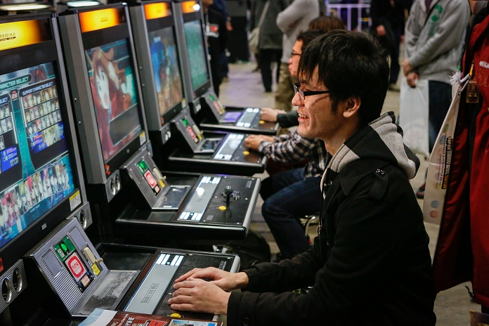 Gaming Festival  Fighting Conference Many fans gathered in Makuhari Visitors to the hall of  old  games at Tokaigi, a game event hosted by NicoNico Douga, at Makuhari Messe, on January 30, 2016 in Chiba, Japan. Tokaigi occupied 6 halls of the massive convention centre and provided gamers space to play games, interact with each other, and to share experiences. 81,435 visitors attended the actual event with over 9.4 million also participating online. The event included analog, video, arcade, and smart phone games  and provided over 100 million JPY in prize money for 40 winners of game contests.