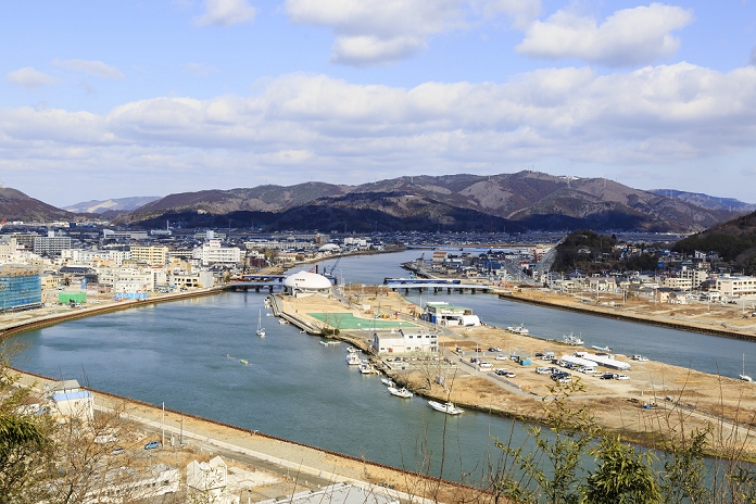 Soon 5 years after the earthquake Ishinomaki City, Miyagi Prefecture A landscape view of Ishinomaki city from Hiyoriyama park five years after the 2011 Tohoku Earthquake and Tsunami on February 11, 2016, Miyagi Prefecture, Japan. A few weeks before of the fifth anniversary of 2011 Tohoku Earthquake and Tsunami, the Japanese government announced that the second half of the reconstruction work in the Tohoku area is expected to be concluded before the 2020 Tokyo Olympics begin. According to the official Reconstruction Agency s website approximately  250 billion were allocated to the first period  2011 2015  and  65 billion more have been set aside for a   Reconstruction and Revitalisation Period   starting from fiscal 2016. The Agency also reported that the number of evacuees has decreased from over 470,000 to about 180,000 in the 5 years since the disaster. According to the latest Japanese National Police Agency figures  published on February 10, 2016  15,894 people died as a result of the earthquake and tsunami and 2,562 are still listed as missing  6,152 people were injured, and 121,803 properties collapsed. Areas devastated by the earthquake and tsunami like Minamisanriku, Kesennuma, Onagawa, and Ishinomaki are in the process of recovery but reconstruction in parts of Fukushima will take much longer due to radiation contamination.  Photo by Rodrigo Reyes Marin AFLO 