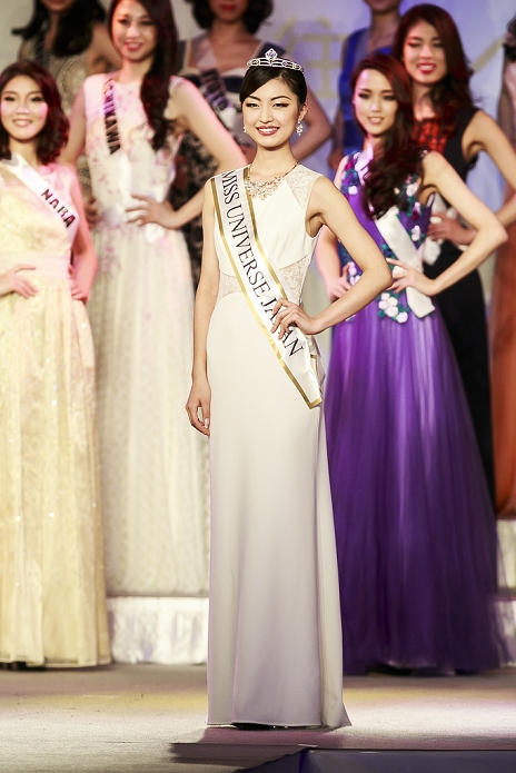 Miss Universe 2016. Sari Nakazawa as Japan Representative Miss Universe Japan 2016 winner Sari Nakazawa poses during the Miss Universe Japan 2016 contest at Hotel Chinzanso Tokyo on March 1, 2016, Tokyo, Japan. The 23 year old from Shiga Prefecture captured the crown and will represent Japan at the next Miss Universe international competition.  Photo by Rodrigo Reyes Marin AFLO 