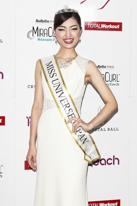 Miss Universe 2016. Sari Nakazawa as Japan Representative Miss Universe Japan 2016 winner Sari Nakazawa poses for the cameras during a photo call at the Miss Universe Japan 2016 contest in the Hotel Chinzanso Tokyo on March 1, 2016, Tokyo, Japan. The 23 year old from Shiga Prefecture captured the crown and will represent Japan at the next Miss Universe international competition.  Photo by Rodrigo Reyes Marin AFLO 