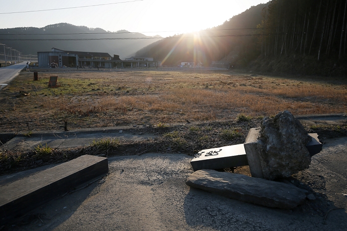 Five Years after the Great East Japan Earthquake Okawa Elementary School, Ishinomaki City The remains of Okawa Elementary School on March 11, 2016 in Ishinomaki, Miyagi Prefecture, Japan. Exactly 5 years earlier 74 out of the school s 108 students lost their lives as a result of the tsunami on March 11th, 2011. There are plans to rebuild the school but as yet this has not been fixed. The fate of the destroyed buildings is also expected to be decided soon with residents of the town divided as to whether they should be preserved as a memorial or removed.  Photo by AFLO 