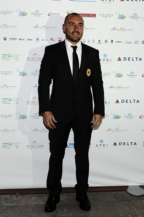 Cristian Brocchi (Milan), MAY 21, 2015 - Football / Soccer : Gentleman Fair Play Awards 2015 at Stadio Ernesto Breda in Milan, Italy. (Photo by AFLO)