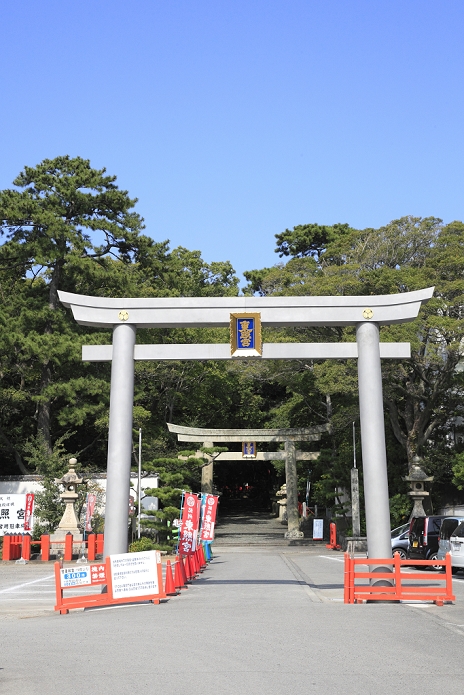Torii, Kishu Toshogu Shrine, Wakayama Prefecture