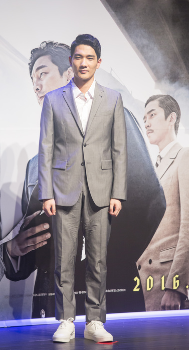    Um Tae Goo, Aug 04, 2016 : South Korean actor Um Tae Goo attends a press conference for his new movie  The Age of Shadows  in Seoul, South Korea. The movie is based on the history of the activities of an anti Japanese armed independence group under the Japanese colonial rule of Korea. Won AFLO   SOUTH KOREA 