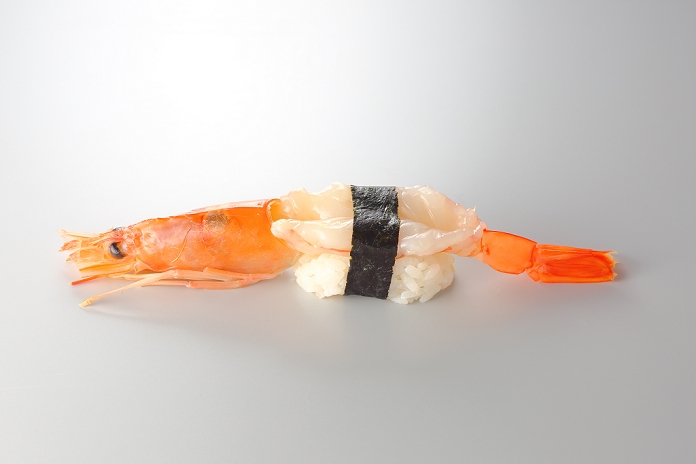 sushi red shrimp