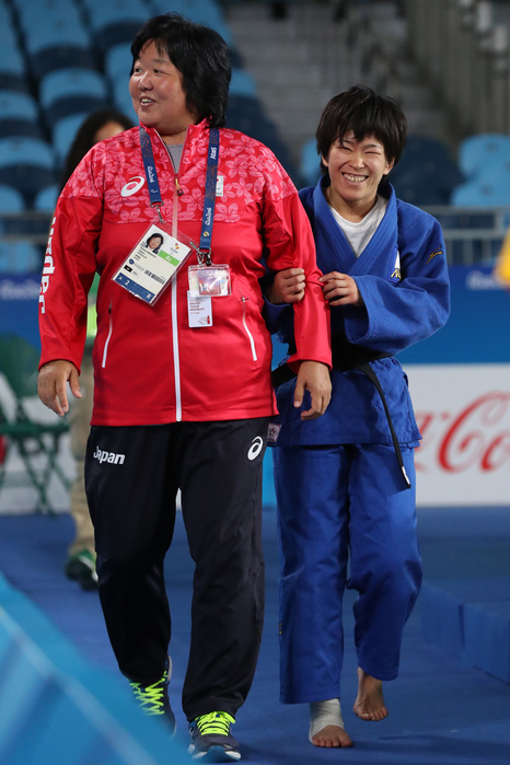 Rio 2016 Paralympics Judo Women s 48kg Loser s Resurrection  L R  Kazuko Sakashita, Shizuka Hangai  JPN  SEPTEMBER 8, 2016   Judo :. Women s  48kg Repechage at Carioca Arena 3 during the Rio 2016 Paralympic Games in Rio de Janeiro, Brazil.