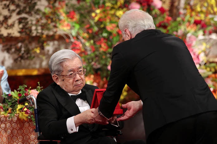 The 28th World Cultural Prize Award Ceremony Awards for Outstanding Artists Prize winner American film director Martin Scorsese  right  receives a medal from Prince Hitachi of Japan  left  during the award ceremony for the 28th Praemium Imperiale Awards on October 18, 2016, Tokyo, Japan. Scorsese won the annual Praemium Imperiale award in the Theatre Film category. The Praemium Imperiale is a global arts prize awarded every year since 1989 by the Japanese imperial family on behalf of the Japan Art Association in five disciplines  painting, sculpture, architecture, music and theatre film.   Photo by Rodrigo Reyes Marin AFLO 