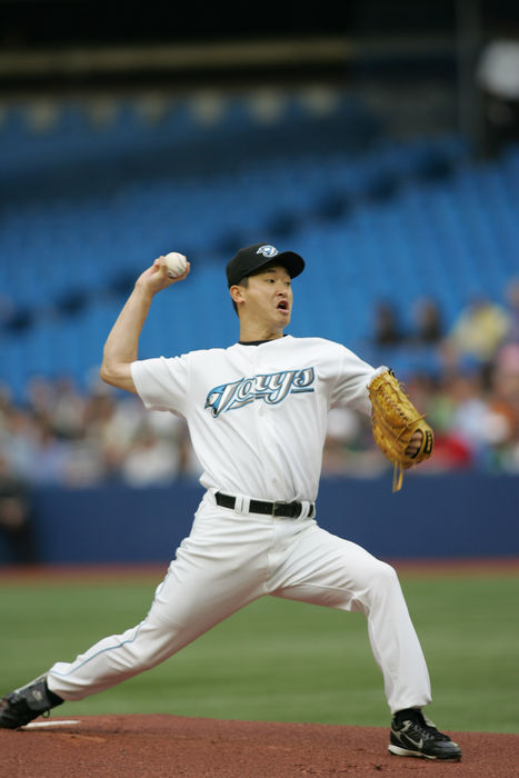 Tomokazu Ohka (Blue Jays), Tomokazu Ohka
MAY 9, 2007 - MLB : Tomo Ohka of the Toronto Blue Jays pitches against the Boston Red Sox during the game at Rogers Centre in Toronto, Ontario, Canada.
(Photo by AFLO) [2324].
