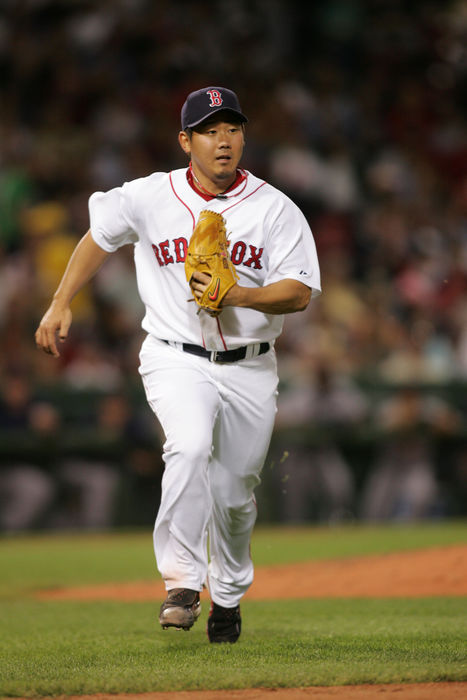 Daisuke Matsuzaka (Red Sox), Daisuke Matsuzaka
MAY 14, 2007 - MLB : Daisuke Matsuzaka of the Boston Red Sox during the game against the Detroit Tigers at Fenway Park in Boston, Massachusetts, USA.
(Photo by AFLO) [2324].