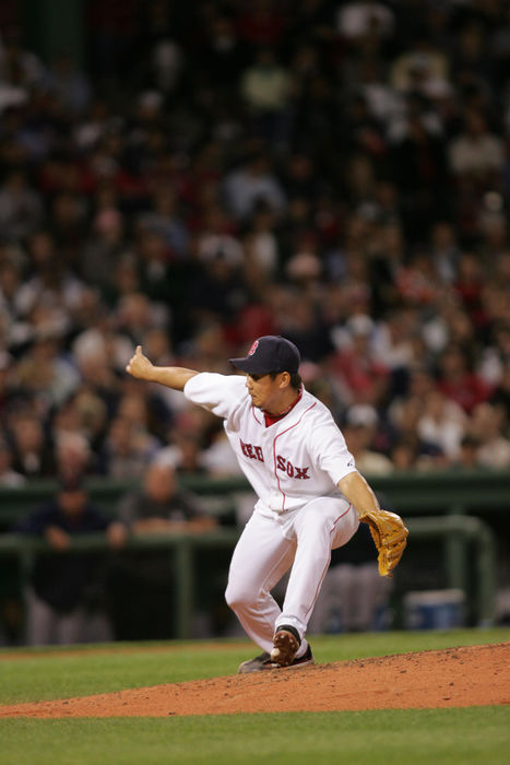 Daisuke Matsuzaka (Red Sox), Daisuke Matsuzaka
MAY 14, 2007 - MLB : Daisuke Matsuzaka of the Boston Red Sox during the game against the Detroit Tigers at Fenway Park in Boston, Massachusetts, USA.
(Photo by AFLO) [2324].
