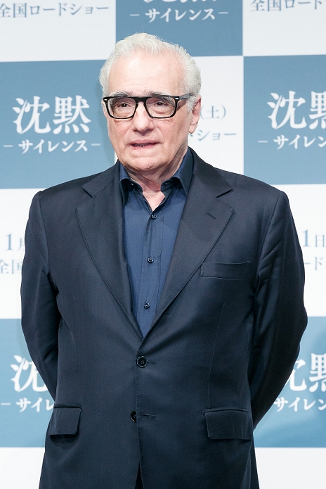 Director Martin Scorsese Visits Japan to Celebrate the Japanese Premiere of  Silence American director Martin Scorsese attends a press conference for the film Silence  Chinmoku  on January 16, 2017, Tokyo, Japan. The historical drama which is based on a Japanese novel by Shusaku Endo follows two Jesuit priests who travel from Portugal to Japan during the 17th century. The film opens in Japan on January 21.  Photo by Rodrigo Reyes Marin AFLO 