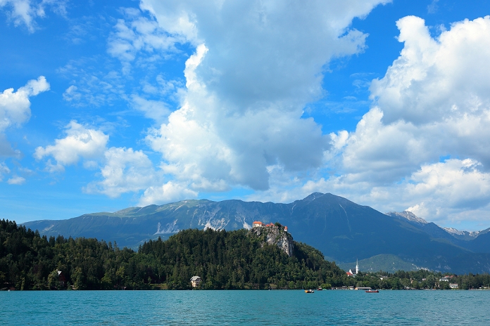 Lake Brett and Brett Castle, Slovenia