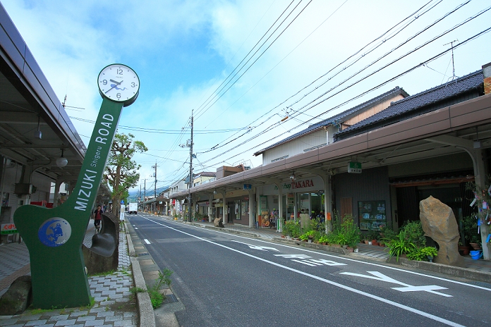 Mizuki Shigeru Road, Sakaiminato City, Tottori Prefecture