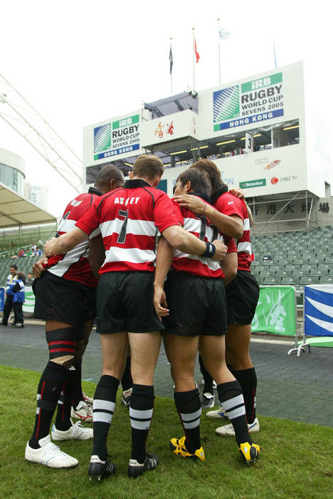 Rugby Sevens Japan National Team, Japan
MARCH 18, 2005 - Rugby :.
Rugby World Cup Sevens 2005, Pool-C
between JAPAN 0-47 FIJI
at Hong Kong Stadium, Hong Kong, China.
 (Photo by AFLO SPORT) (1046)